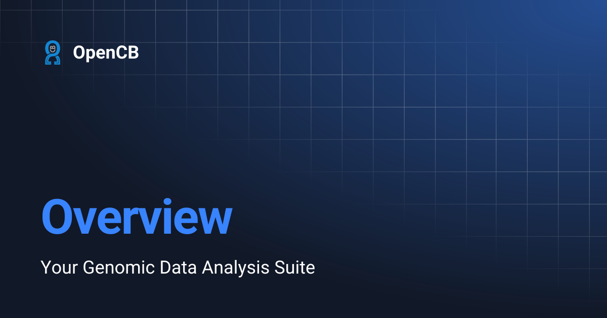 Overview | OpenCB